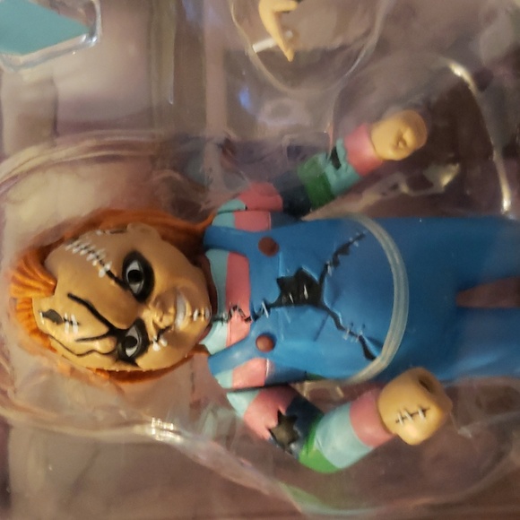 Chucky and Tiffany  action figures - Picture 8 of 9